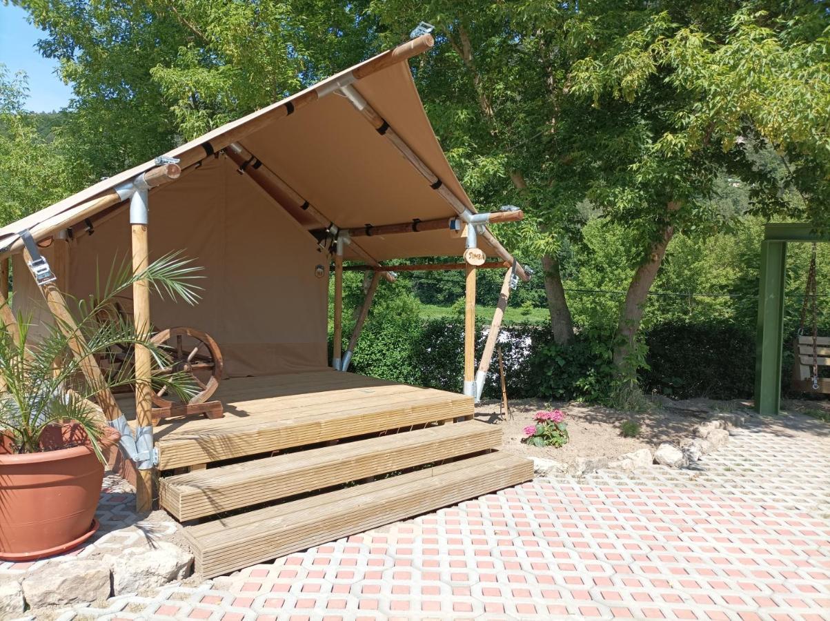 Campingplatz Am Treidlerweg Konigstein an der Elbe Exterior photo