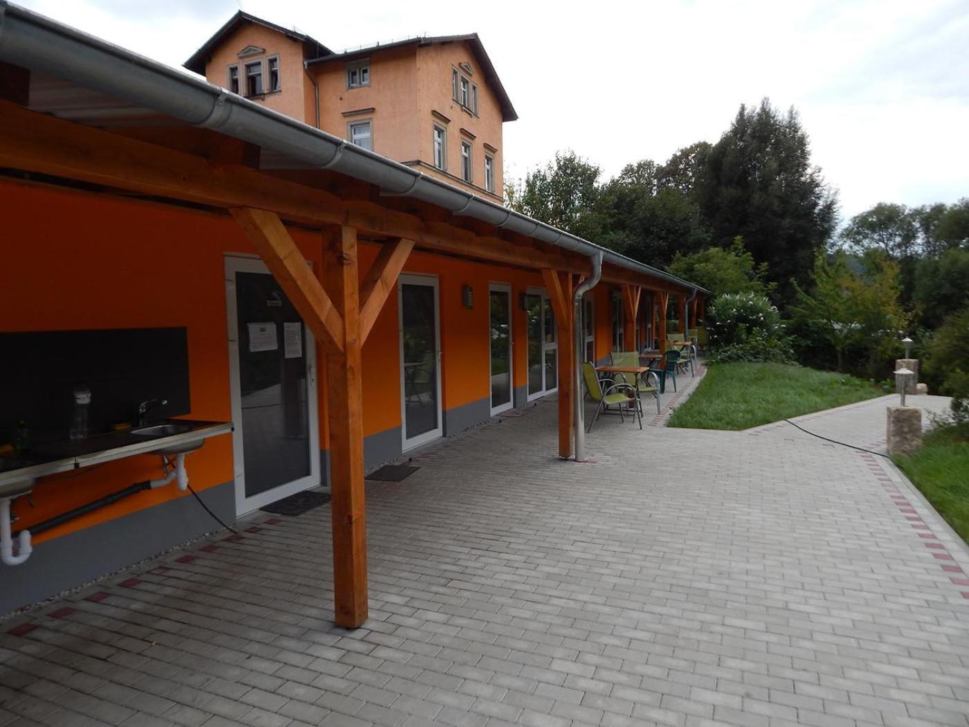 Campingplatz Am Treidlerweg Konigstein an der Elbe Exterior photo
